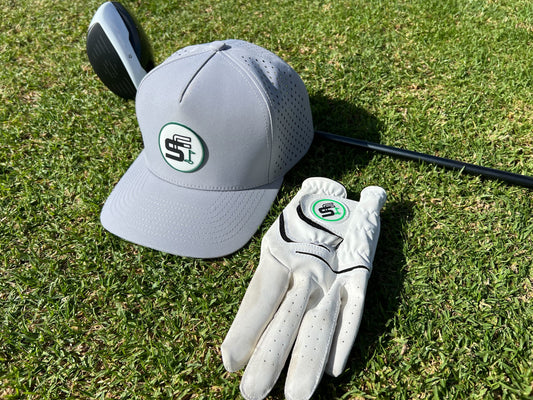 Premium golf hat with moisture-wicking fabric from Sunny Fairways Golf