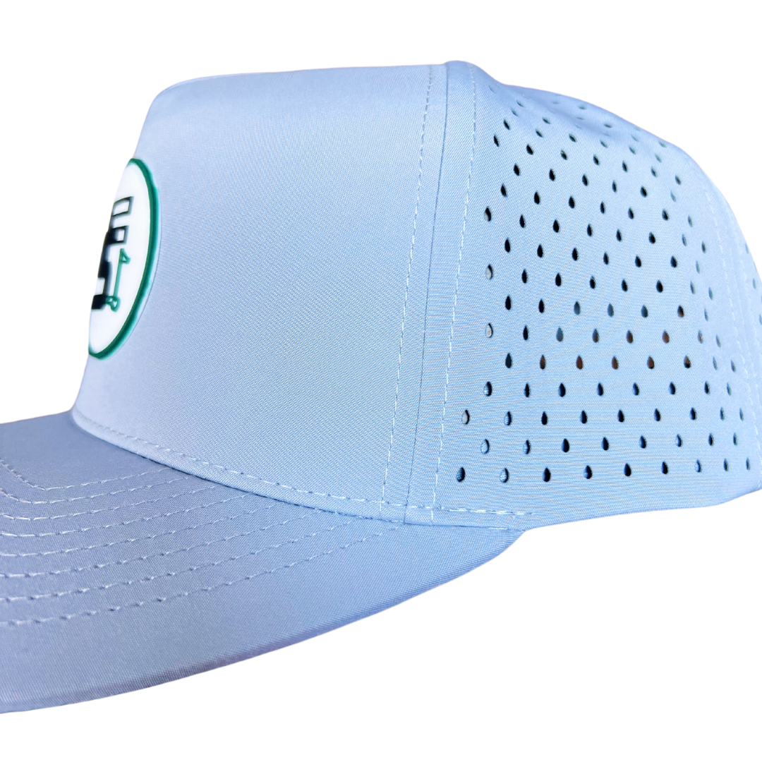 SunnyFairways 5-Panel Golf Cap - Quick-Dry & Lightweight