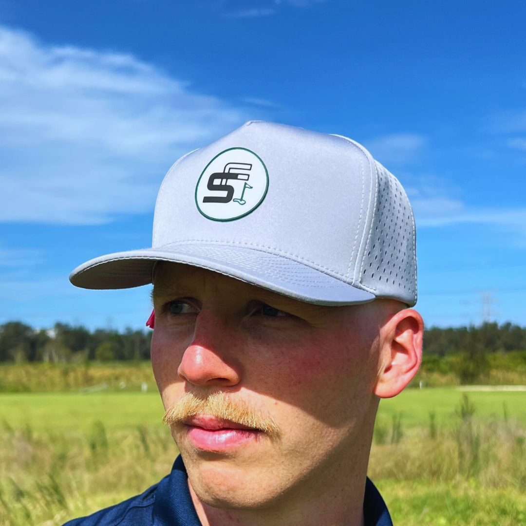 SunnyFairways 5-Panel Golf Cap - Quick-Dry & Lightweight